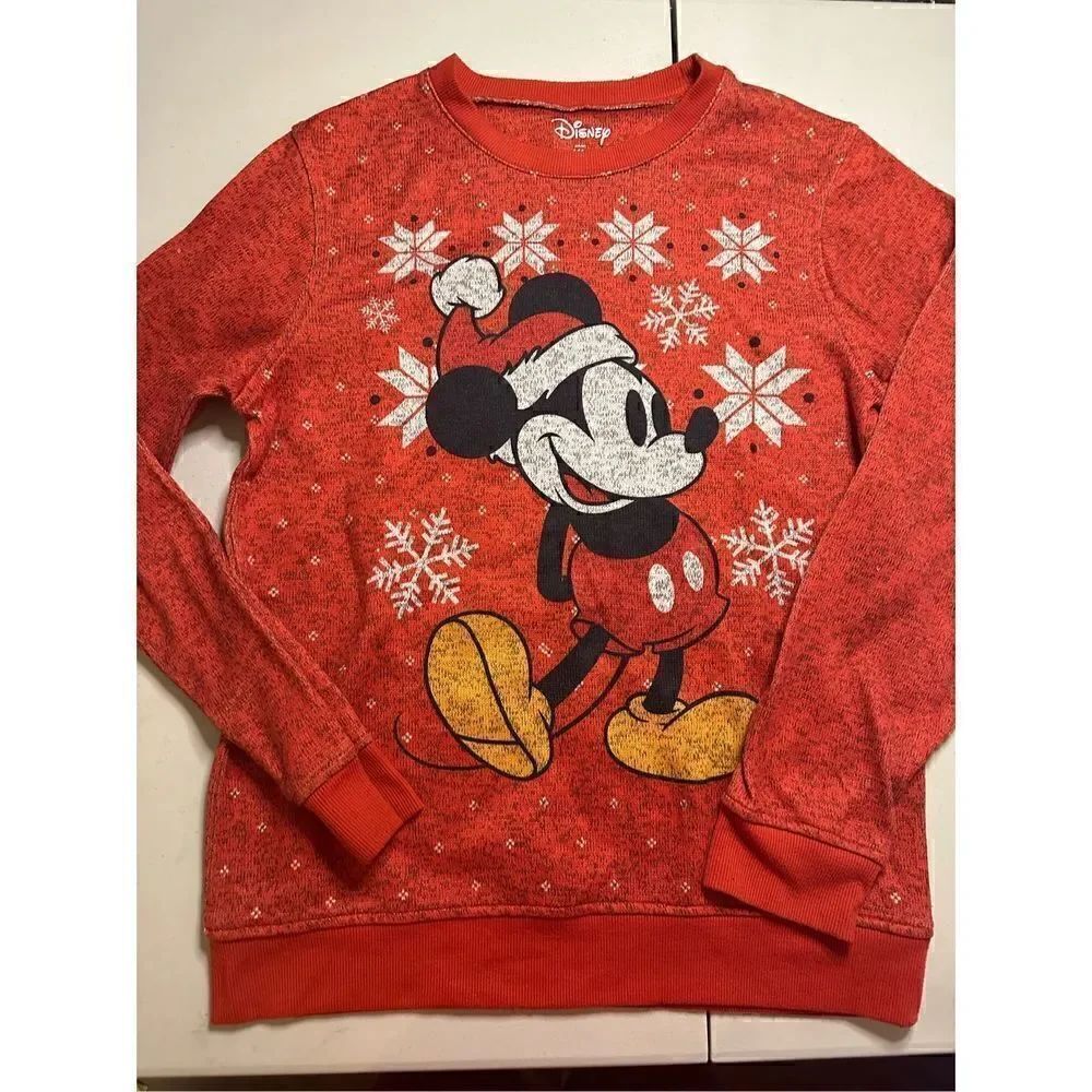 Ugly Christmas Sweater Mickey Mouse Disney xl